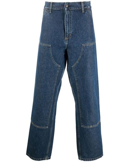 Carhartt WIP Double Knee Pant in Blue for Men | Lyst