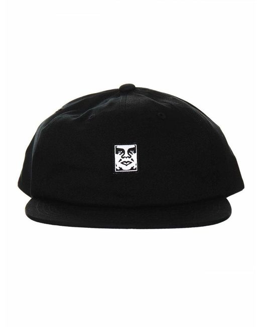 Obey Clothing Icon Face 6 Panel Hat 