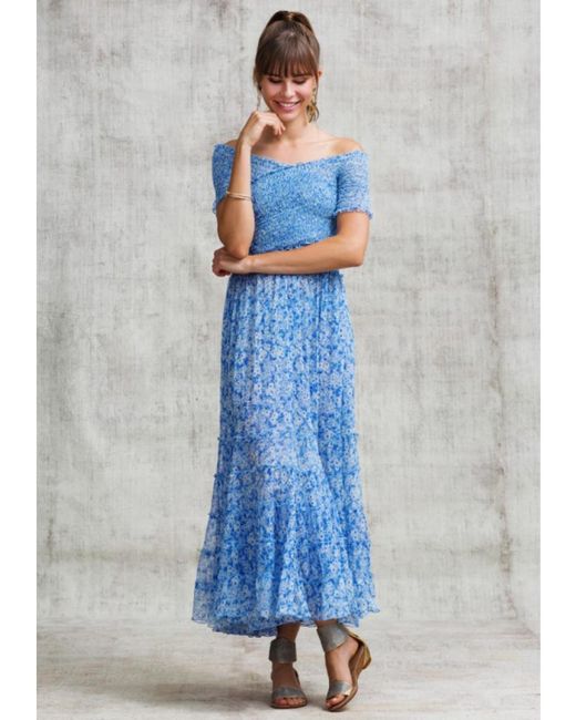 Poupette Soledad Dress Blue | Lyst