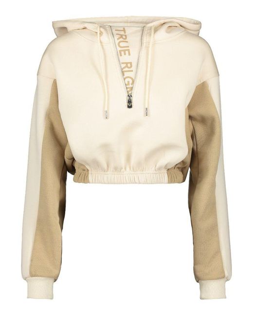 pink true religion hoodie