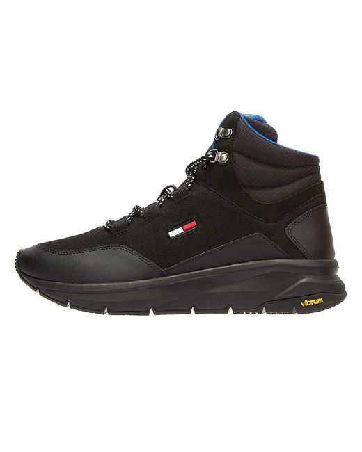 Tommy Hilfiger Tommy Jeans Hybrid Winter Boots in Black for Men | Lyst  Australia