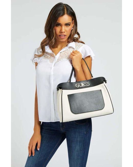 guess multicolor bag