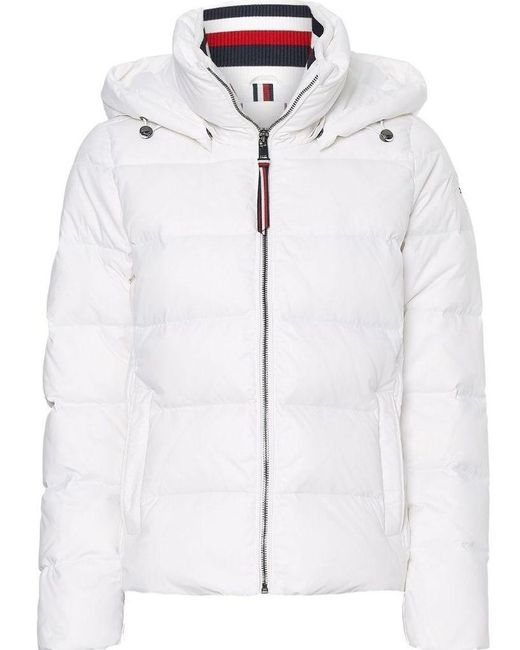 tommy hilfiger women white jacket