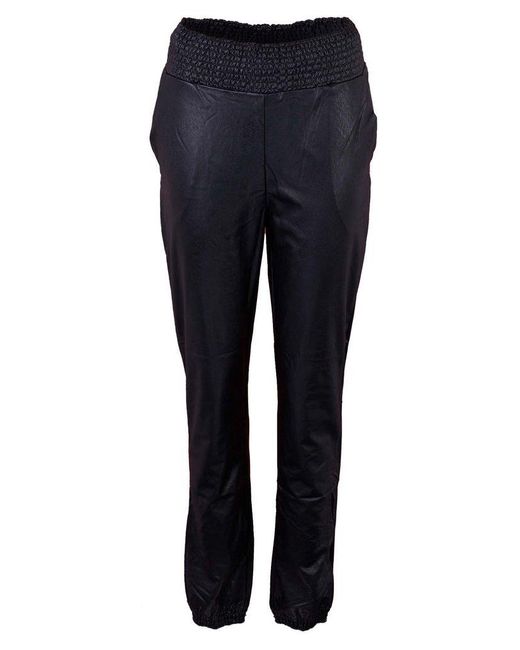 Commando Faux Leather Jogger With 