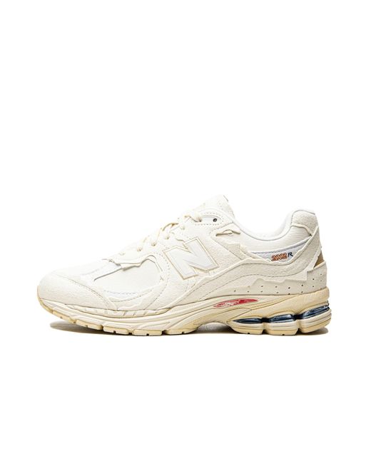 New Balance 2002r Protection Pack Sea Salt in White for Men Lyst Australia