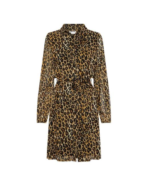 FABIENNE CHAPOT Synthetic Nora Leopard Print Dress in Animal Print ...