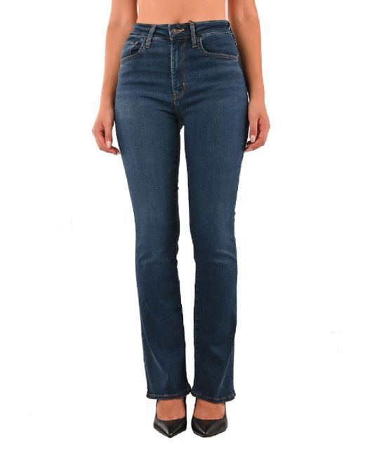 Levi's Denim Jeans Donna 725 High Rise Bootcut Blu 18759-0091 in Blue | Lyst
