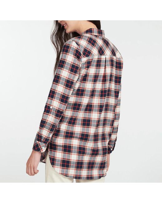 Barbour Ladies Windbound Shirt in White 