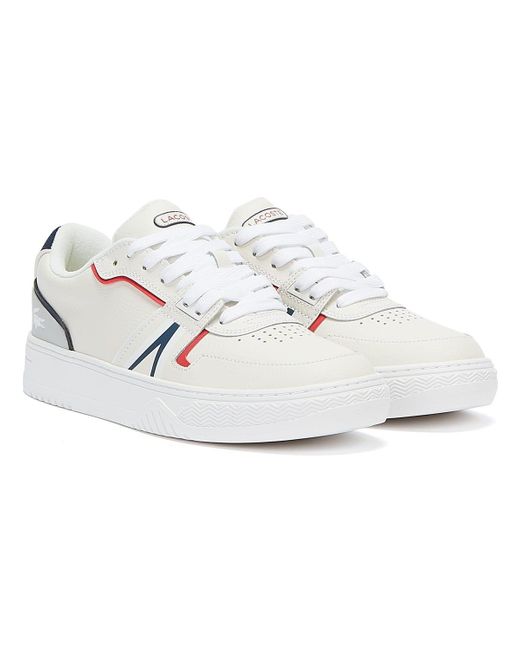 Lacoste Leather L001 0321 1 Mens in White for Men | Lyst