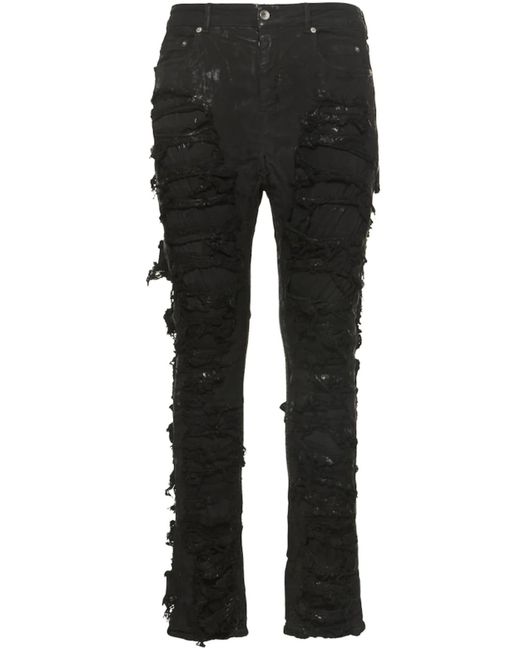 Rick Owens DRKSHDW Detroit Cut Stretch Denim Jeans in Black for Men ...