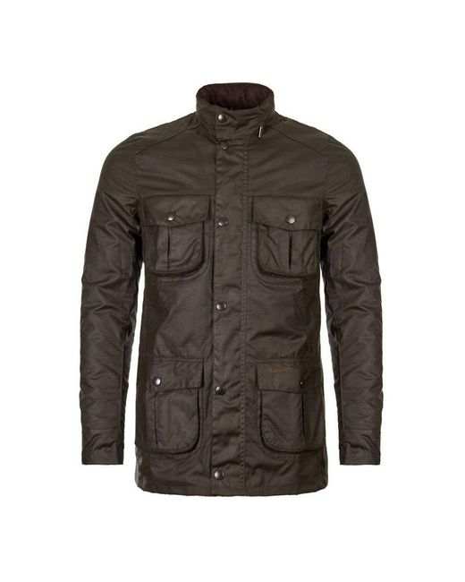 barbour hebden waxed cotton jacket