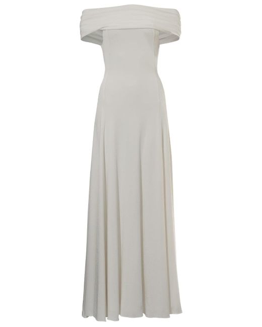 Khaite Synthetic Bridgit Dress in White | Lyst