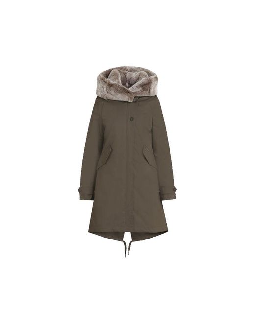 woolrich olive parka