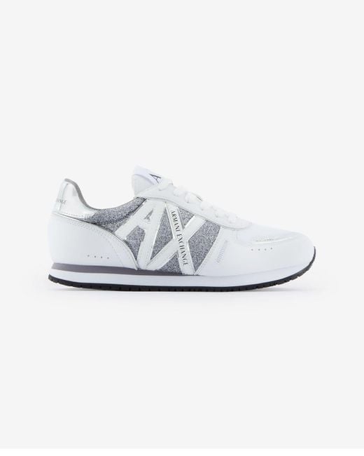 Armani Exchange Shoes in White - Save 4% | Lyst Canada