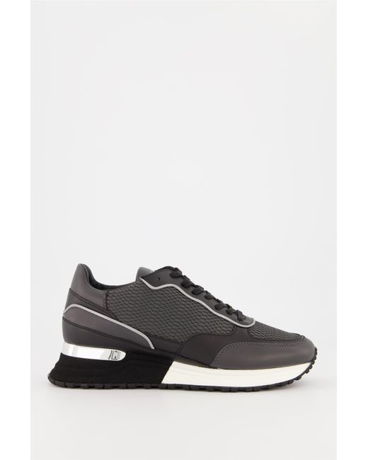 Mallet Men's Black Knox Python Mesh Trainers for Men Lyst