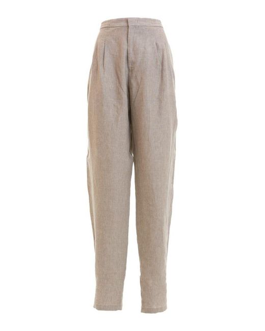 Emporio Armani Linen Trousers for Men 