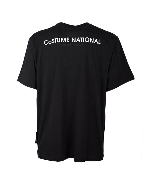 CoSTUME NATIONAL T-shirt Nero Manica Corta Con Logo in Black for Men | Lyst