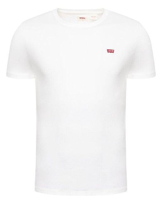 Levi's Â®t-shirt Original Hm Tee 56605-0000 Bianco Regular Fit in White ...