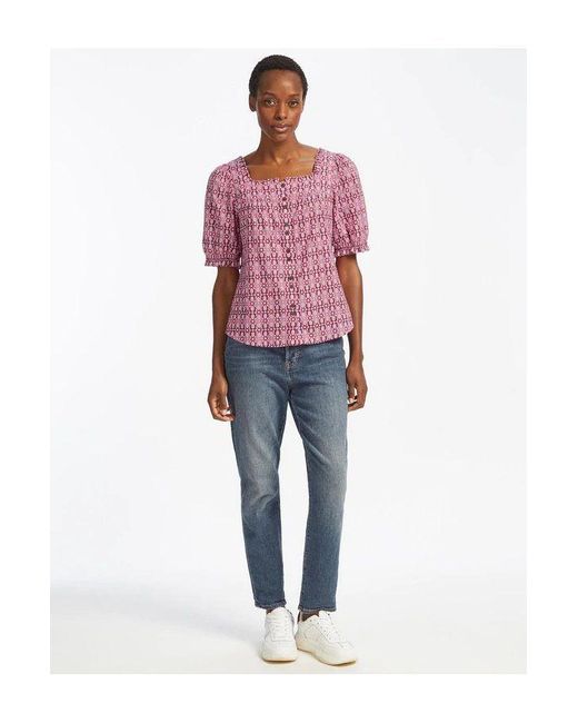 Cefinn Cotton Shannon Frill Detail 