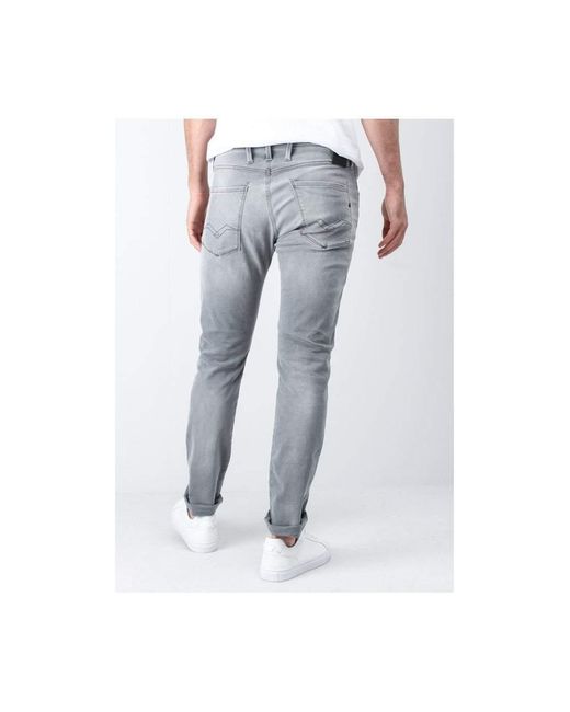 Replay Hyperflex Bio Jean in Grey (Gray 