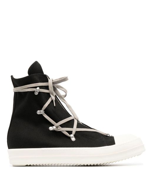 Rick Owens DRKSHDW Drkshdw Hexagon High-top Sneakers Black for Men | Lyst