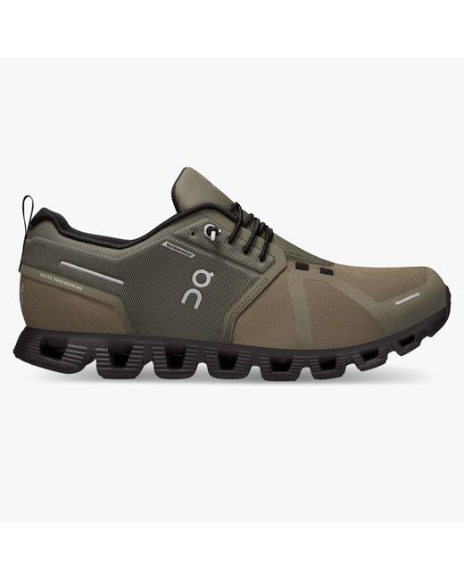 On Running On Cloud 5 Waterproof Trainers in Green for Men | Lyst