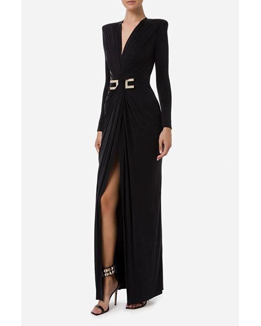 Elisabetta Franchi E.franchi Red Carpet Dresses Black Lyst UK