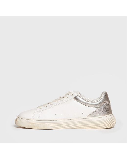 Hogan Sneakers H365 Uomo Pelle Nappa Bianco H Stitching Prezzo 290,00