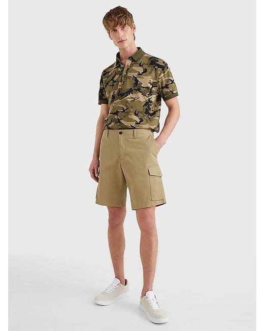 Tommy Hilfiger Bermuda Uomo Mw0mw23573 Gxr in Natural for Men | Lyst