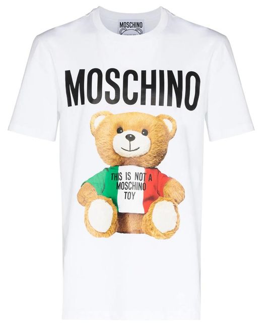 売れ筋がひクリスマスプレゼント! モスキーノ Tシャツ ベアー - T ...