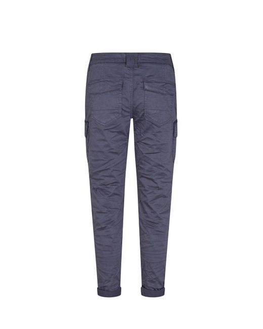 Mos Mosh Camille Cargo Pant in Blue | Lyst