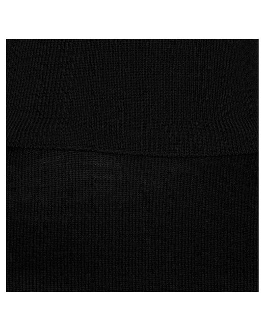 john smedley black roll neck