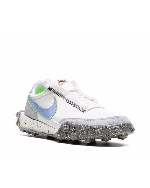 Nike Waffle Racer Crater Low Top Sneakers in White | Lyst Australia