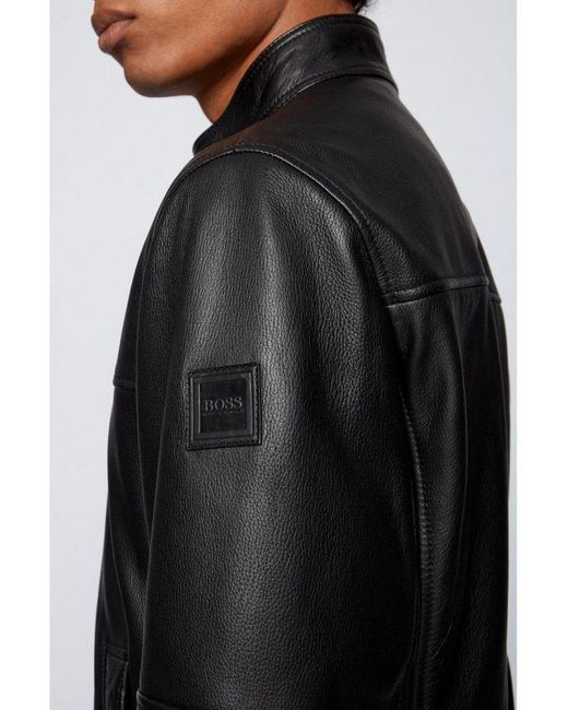 goat leather jacket