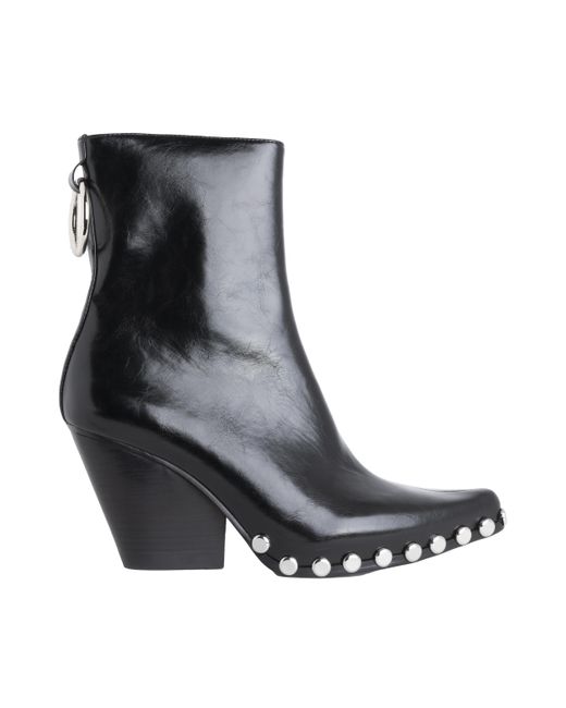 Jeffrey Campbell Walton Leather Ankle Boots in Black Lyst UK