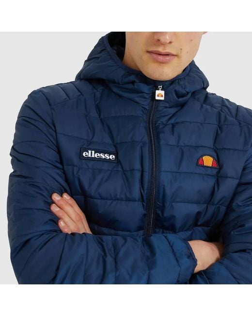 Ellesse Synthetic Lombardy Padded Jacket in Blue for Men | Lyst