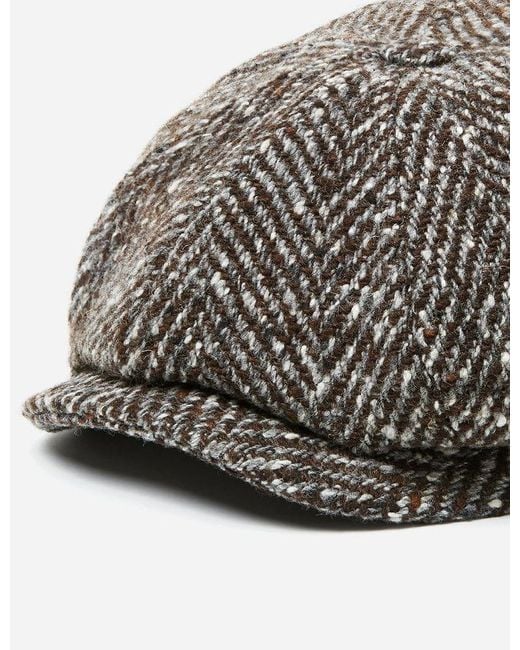 stetson herringbone hatteras newsboy cap