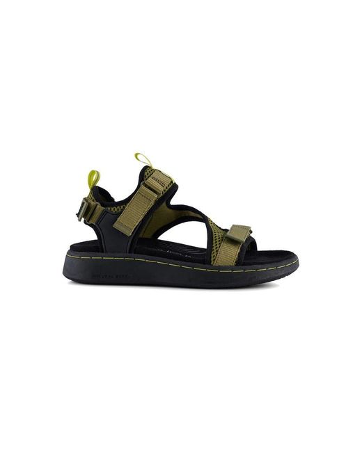 Woden Denim Emilie Mesh Sandals - Leaf in Green | Lyst