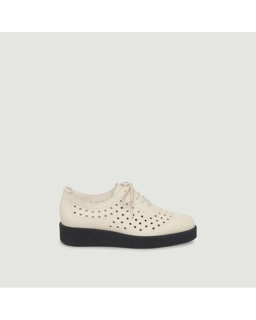 Arche Leather Comlaa Derbies Ecume in White | Lyst