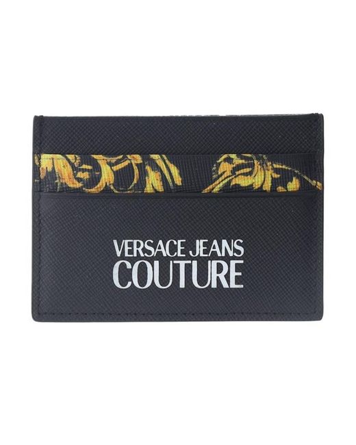 Versace Jeans Couture Portafoglio In Pelle St. Baroque in Blue for Men |  Lyst