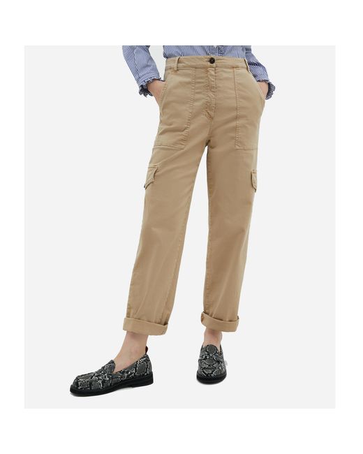 MAX\u0026Co. Max\u0026co Trousers in Natural | Lyst