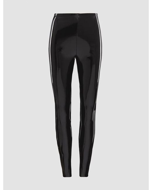 Commando Faux Patent Leather Legging in Black Lyst