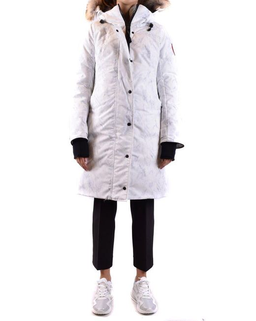 Canada Goose Goose Outerwear Jacket in White | Lyst Canada