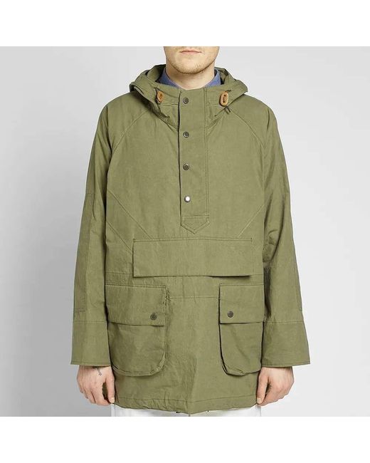 barbour green parka