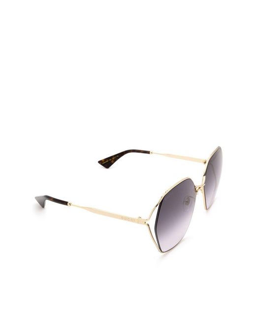 Gucci GG0818SA - - 001 - 63 in Gold (Metallic) - Lyst
