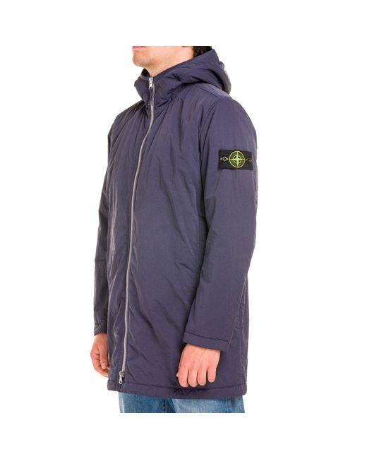 Stone Island Jacket In Blue For Men Lyst