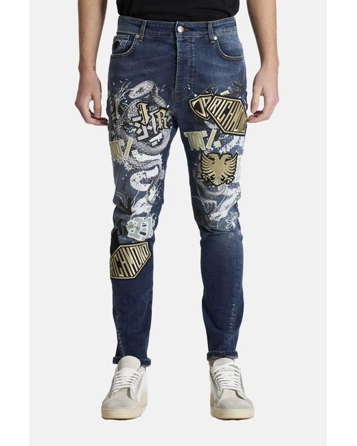 John Richmond Denim Jeans Richmond 22114 in Blue for Men | Lyst