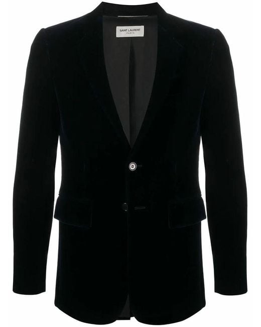 saint laurent velvet jacket