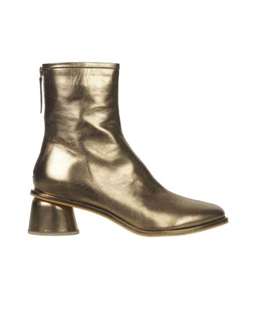 Stine Goya Allison Metallic Leather Boots | Lyst Canada