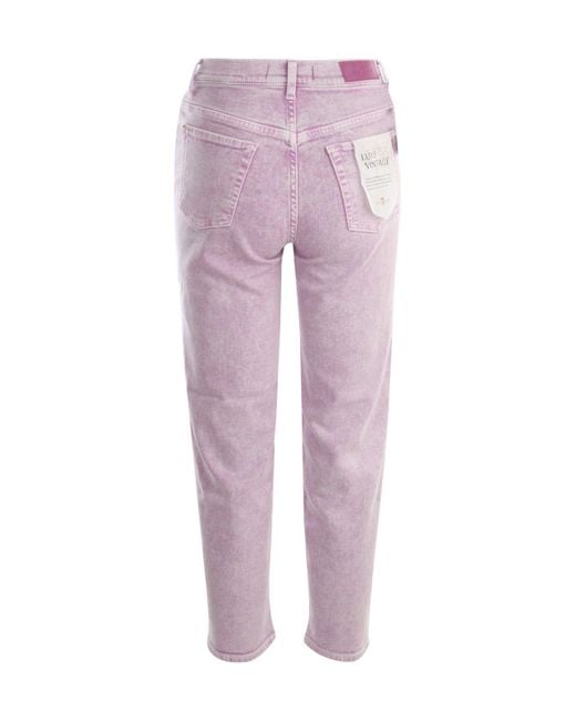 Mankind Cotton Jeans in Pink | Lyst